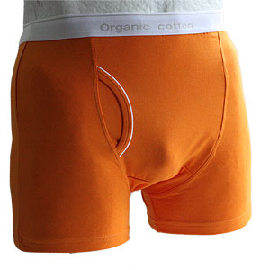 XX-large, Kalsong, ekologisk bomull, orange