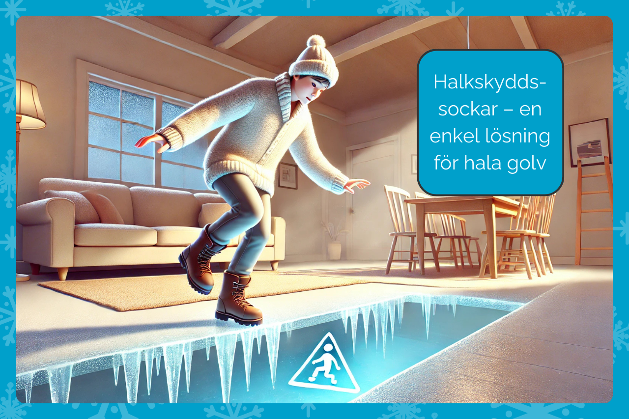 Sockar mot hala golv