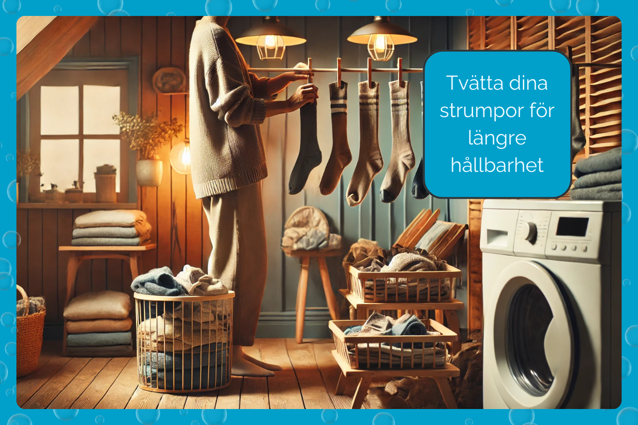 Tvätta rätt för längre hållbarhet