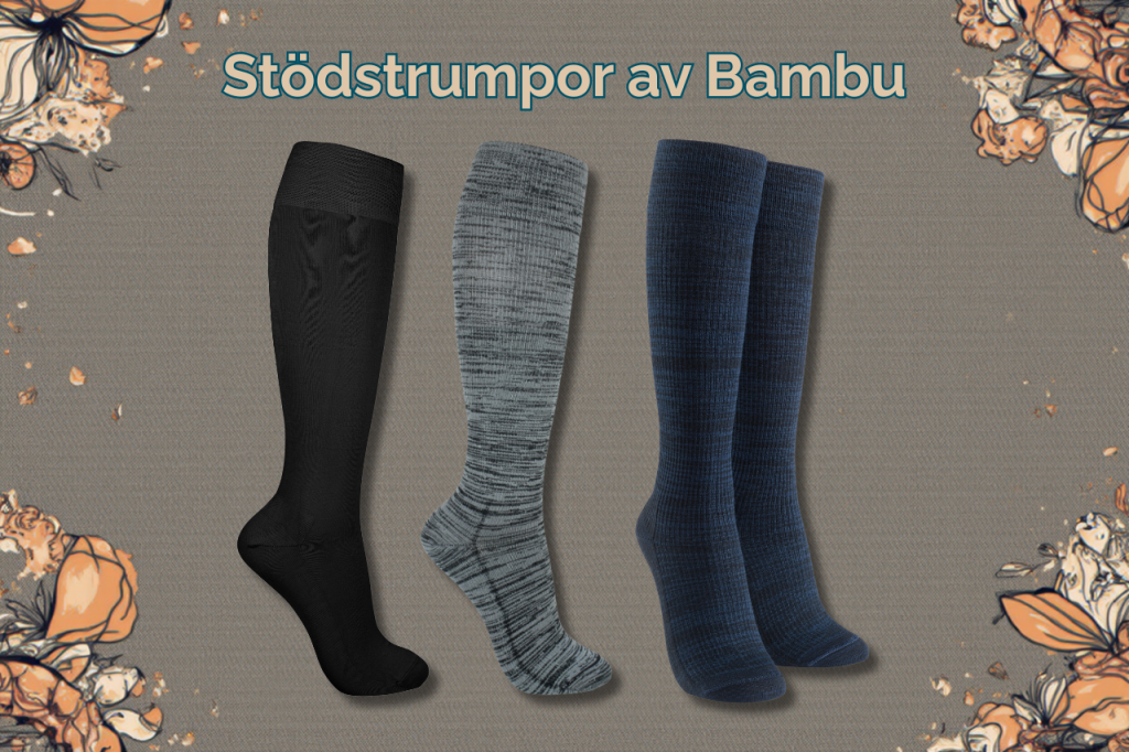 Stödstrumpor av bambu