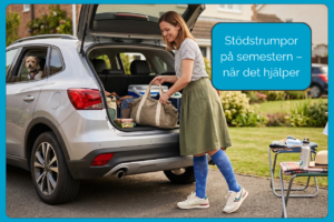 Stödstrumpor på semestern
